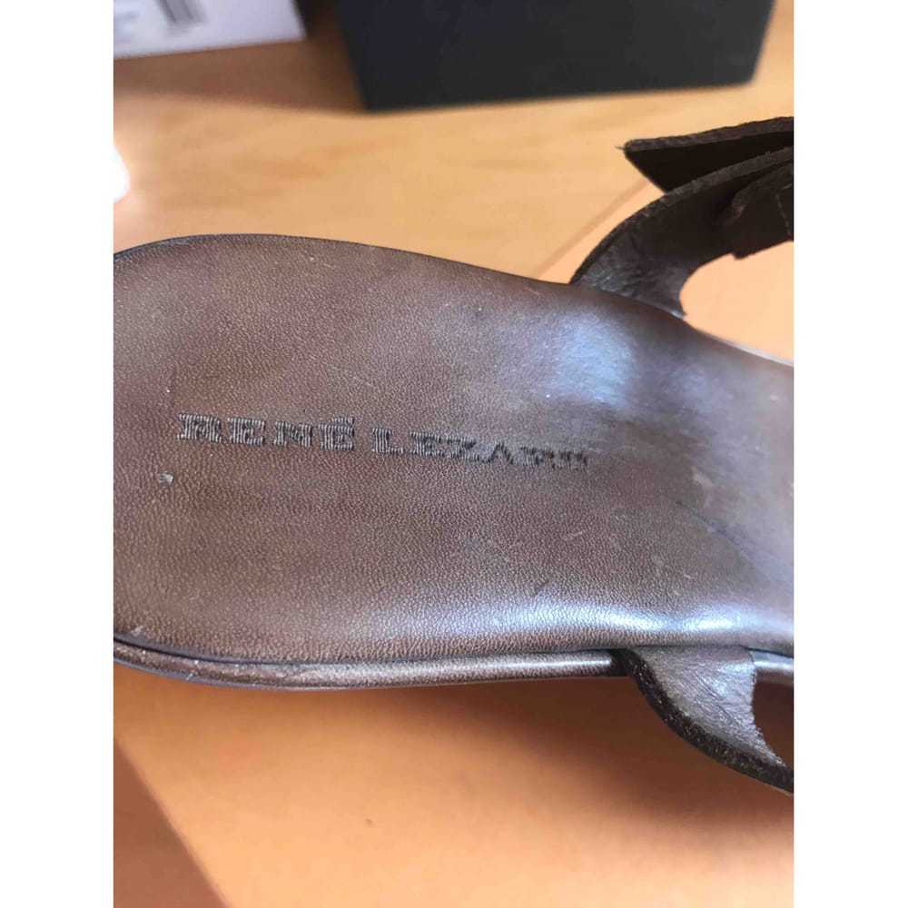 René Lezard Leather sandals - image 6