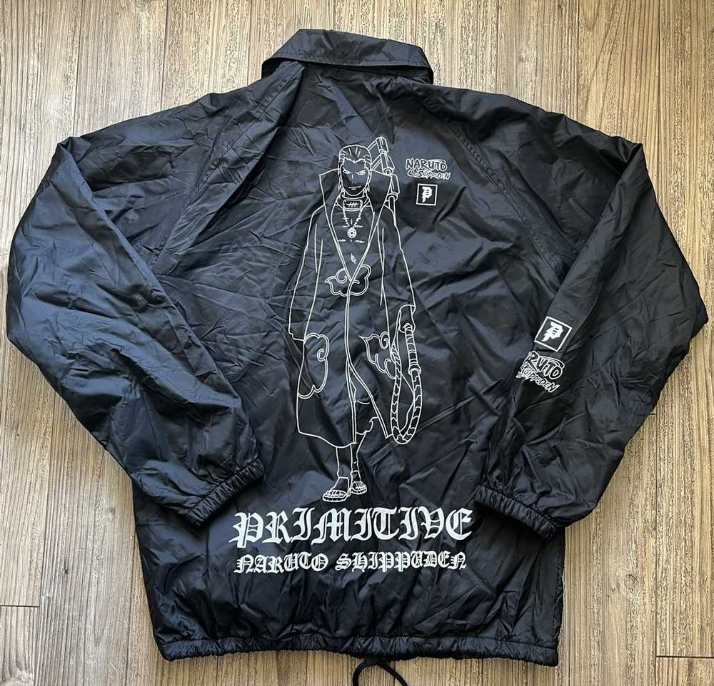 Primitive x Naruto Puffer Jacket Black - Billion Creation