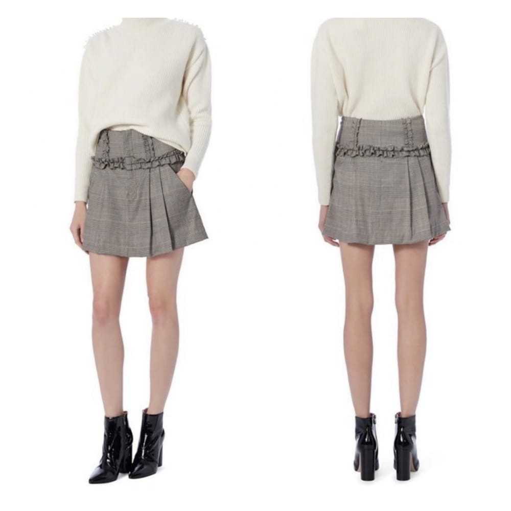 Marissa Webb Wool mini skirt - image 3