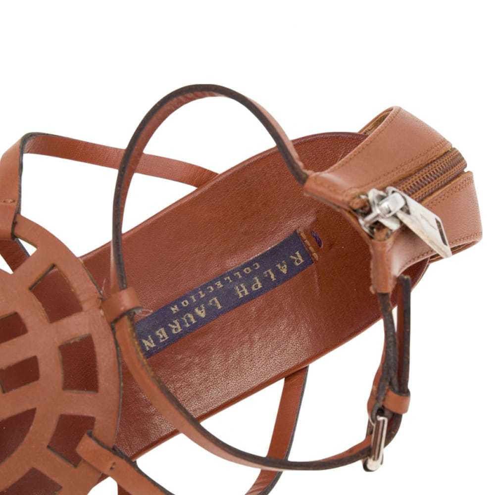 Ralph Lauren Collection Leather sandal - image 6