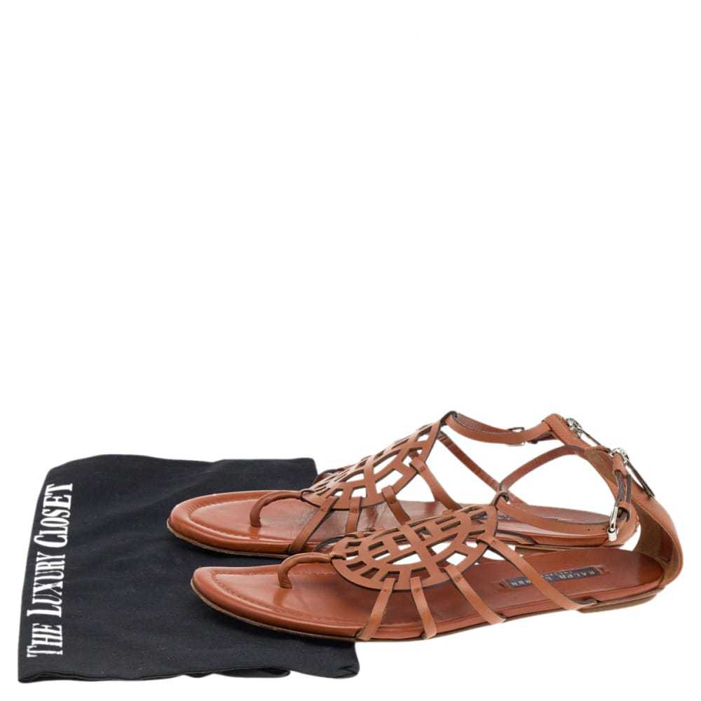 Ralph Lauren Collection Leather sandal - image 7