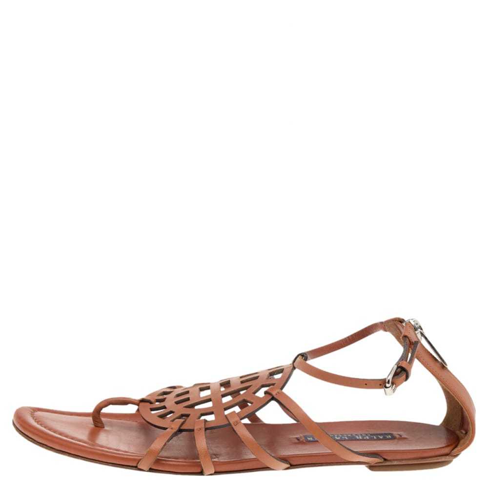 Ralph Lauren Collection Leather sandal - image 8