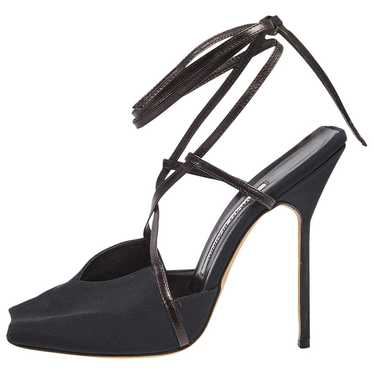 Manolo Blahnik Leather sandal - image 1