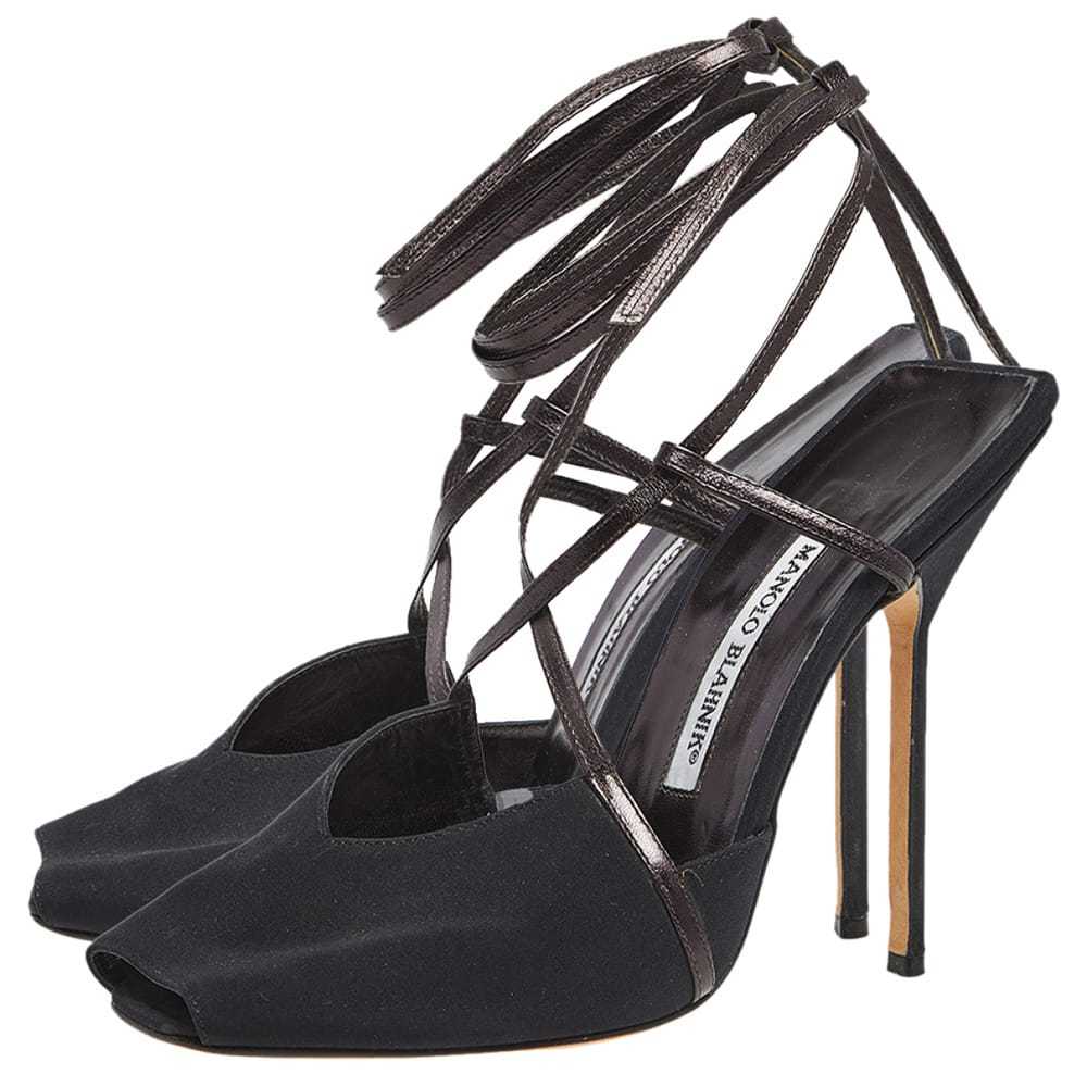 Manolo Blahnik Leather sandal - image 3