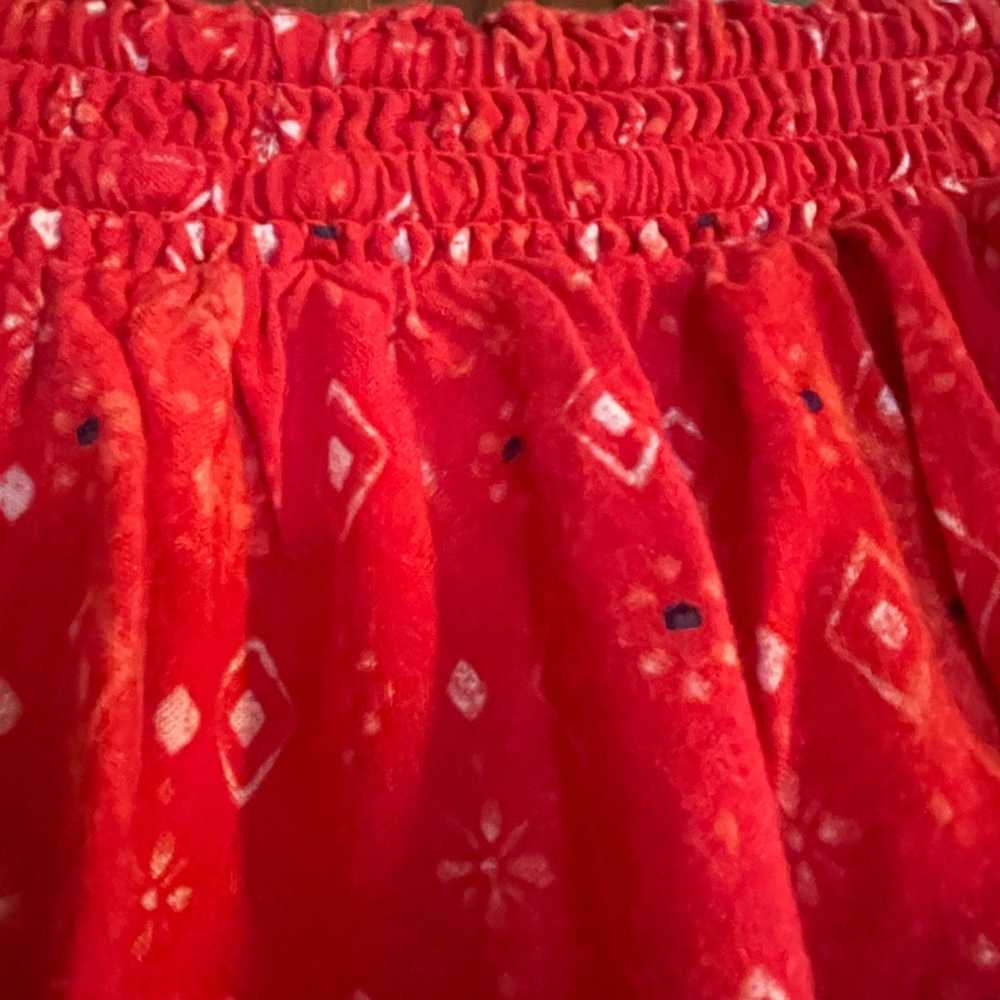 Other True Craft Skirt Red Bandana Print Swing Co… - image 4