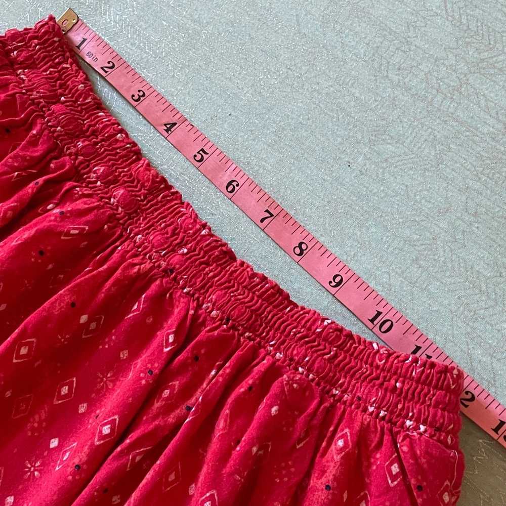 Other True Craft Skirt Red Bandana Print Swing Co… - image 9