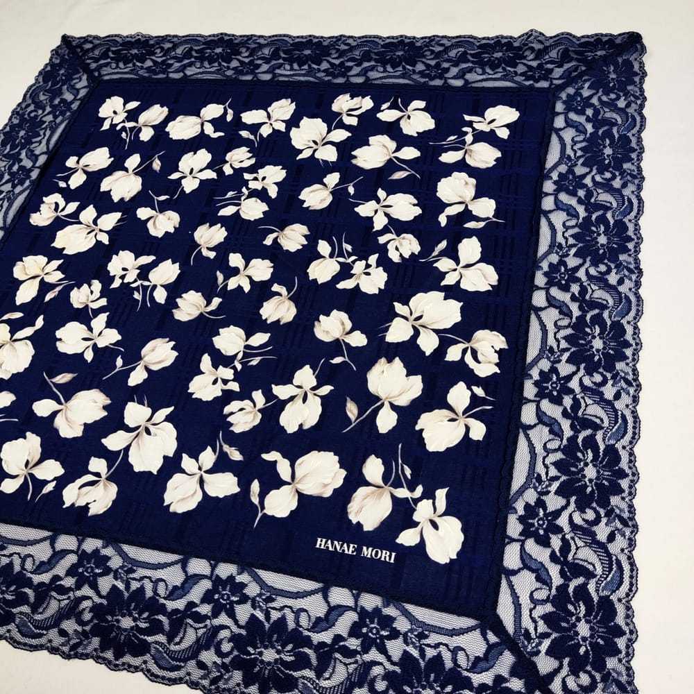 Hanae Mori Silk handkerchief - image 4