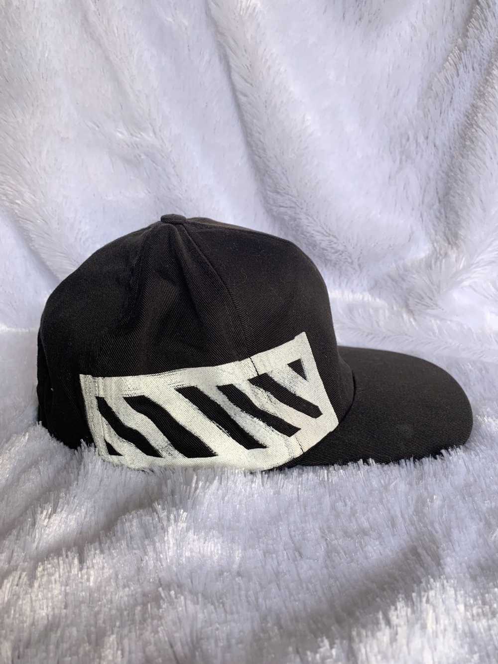 Off-White Off-White Diagonal Stripe Hat - image 2