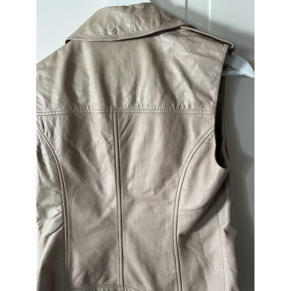 Armani Jeans Leather short vest - image 7