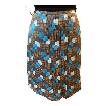 Orla Kiely Silk mid-length skirt - image 1