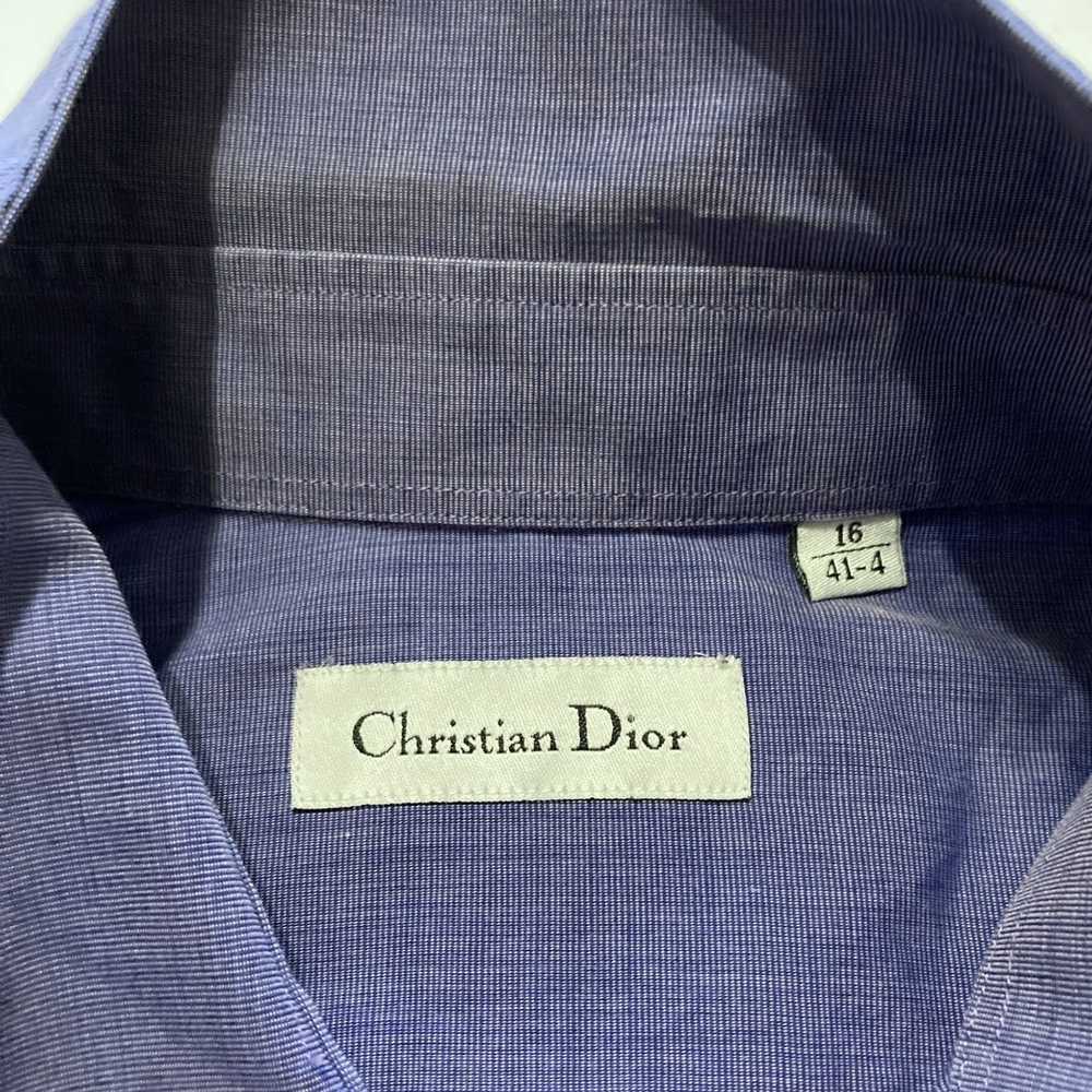 Dior Christian Dior purple shirt elegant high end… - image 4