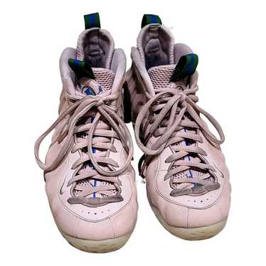 Nike Air Foamposite leather trainers - image 1