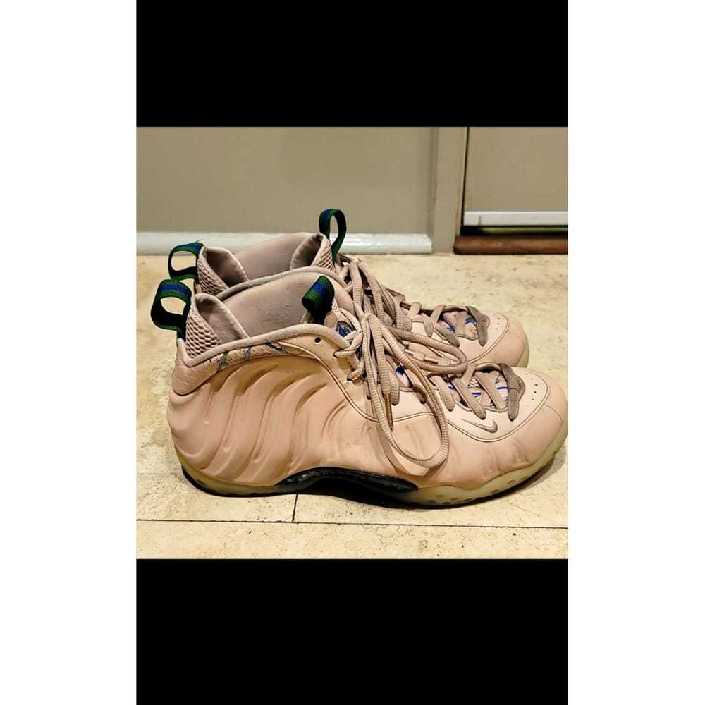Nike Air Foamposite leather trainers - image 2