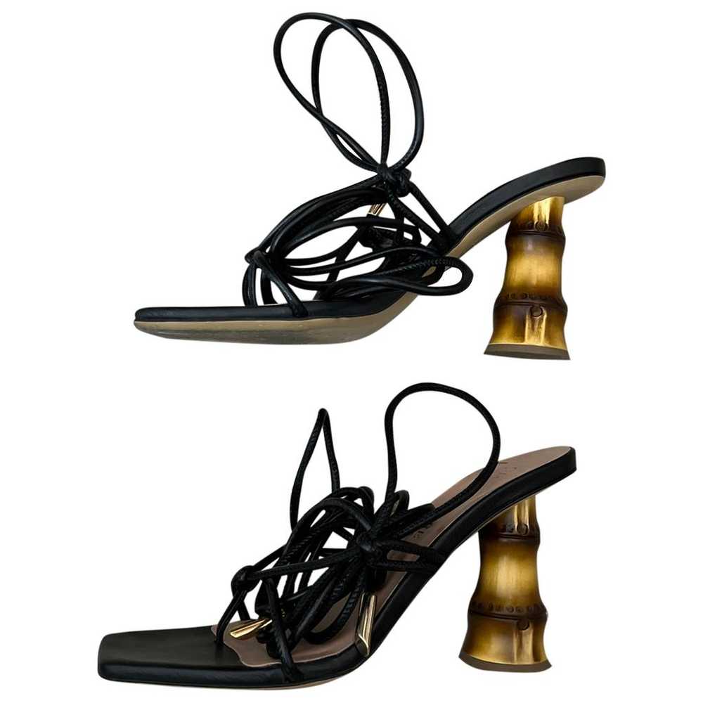 Gia Couture Gia x Pernille leather sandal - image 5