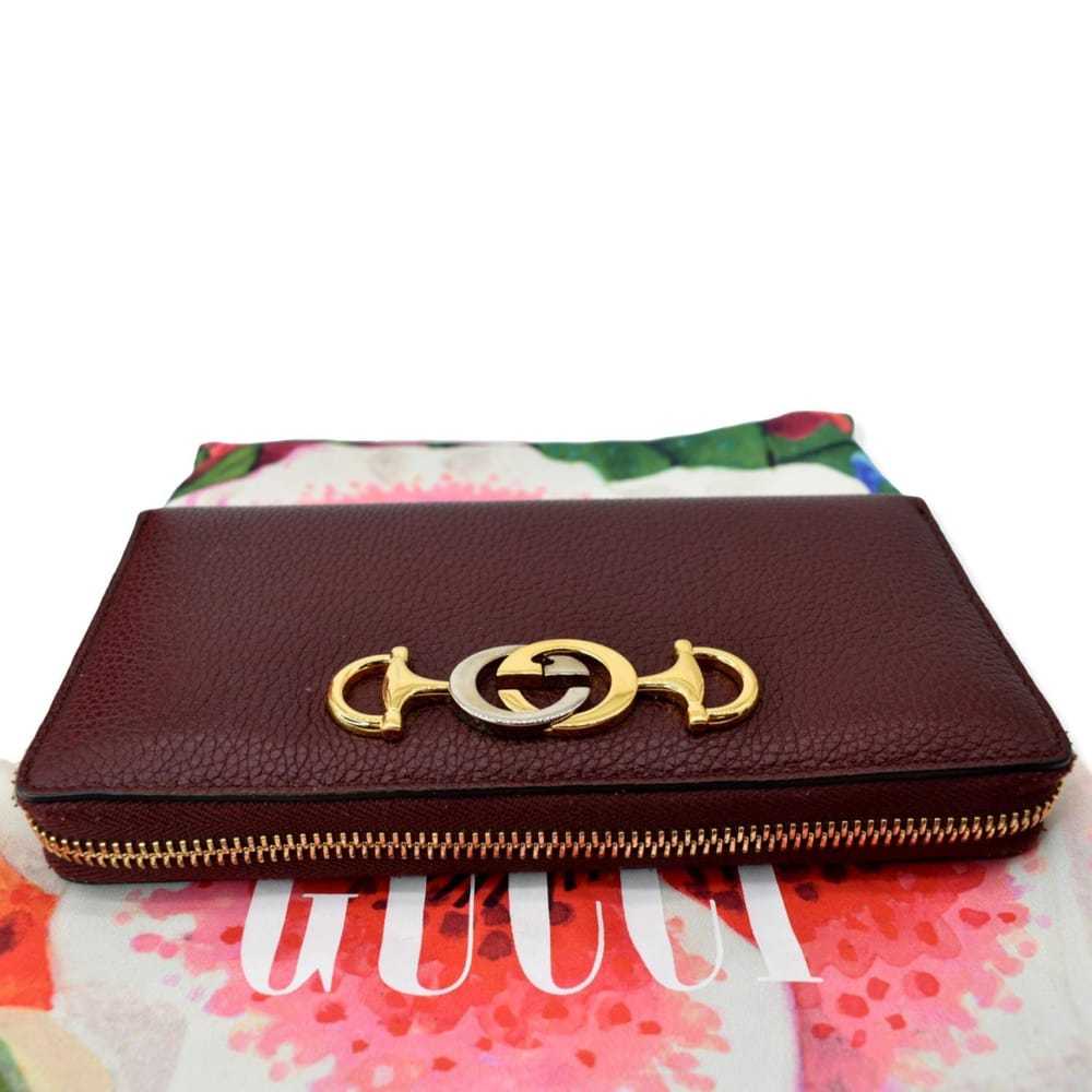 Gucci Zumi leather clutch bag - image 10