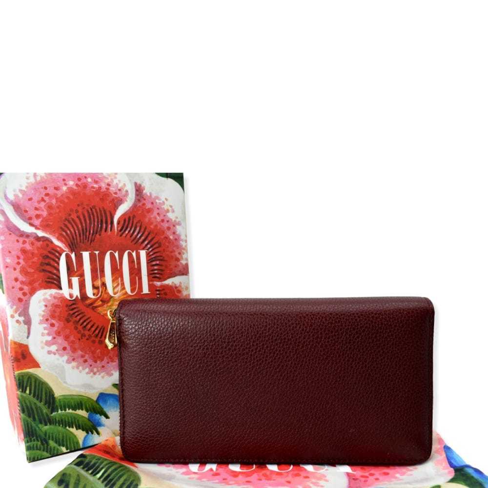 Gucci Zumi leather clutch bag - image 4