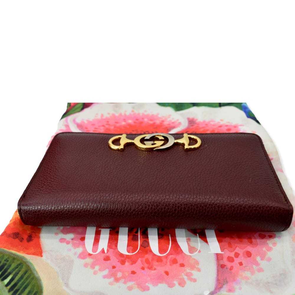 Gucci Zumi leather clutch bag - image 6