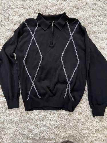 Vintage Knitted Quarter Zip