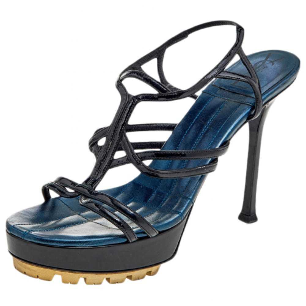 Yves Saint Laurent Patent leather sandal - image 1