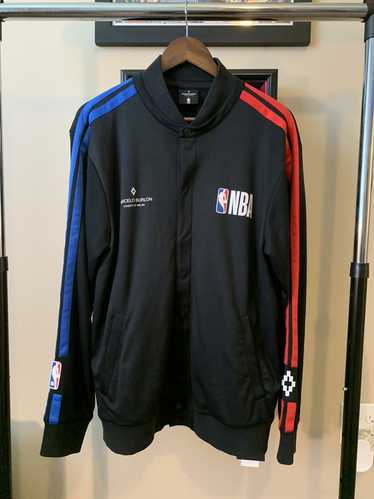 Bombers Marcelo Burlon - Wool blend cloth NBA bomber jacket -  CMEA110F189211321088