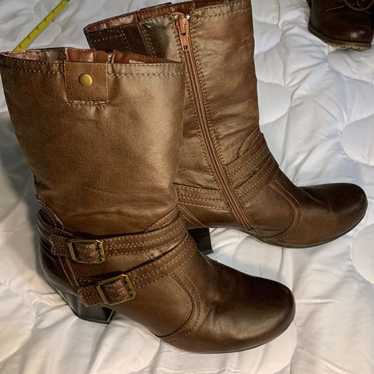 Brand WearEver Riding Boots. Size 8.5 Brown - image 1