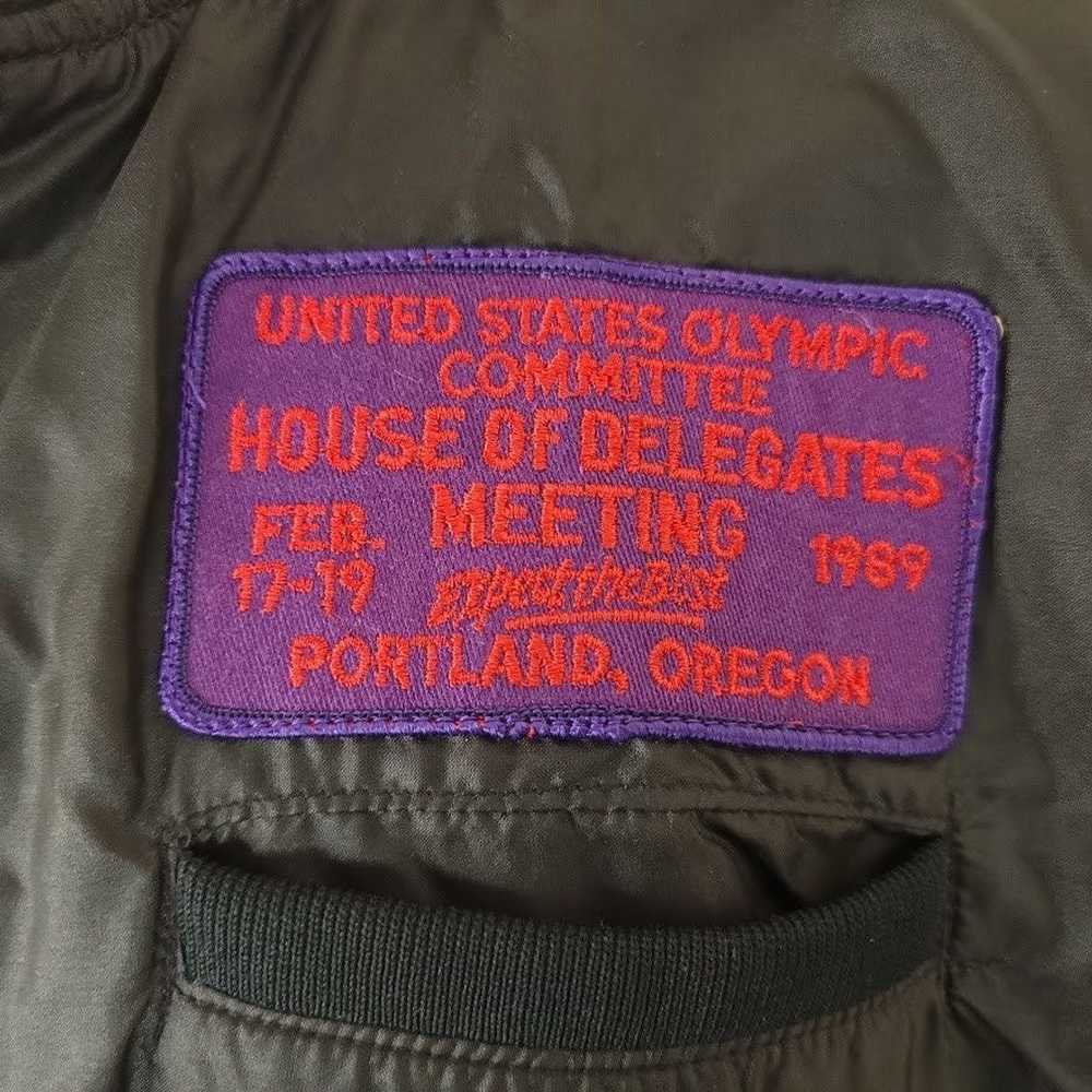 Vintage United States Olympic Committee Jacket Vi… - image 2