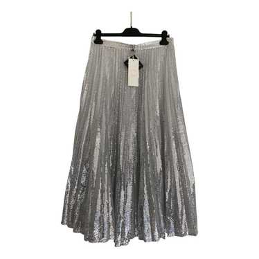 Huishan Zhang Glitter mid-length skirt