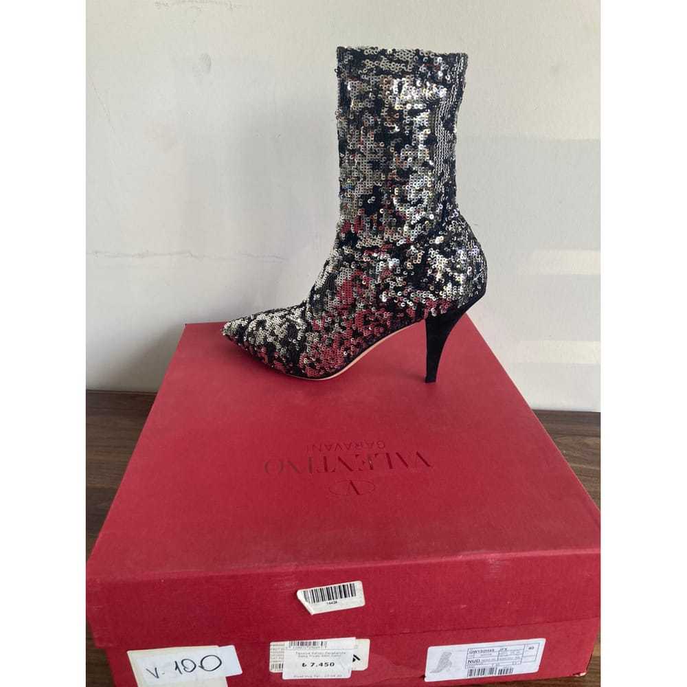 Red Valentino Garavani Glitter ankle boots - image 8