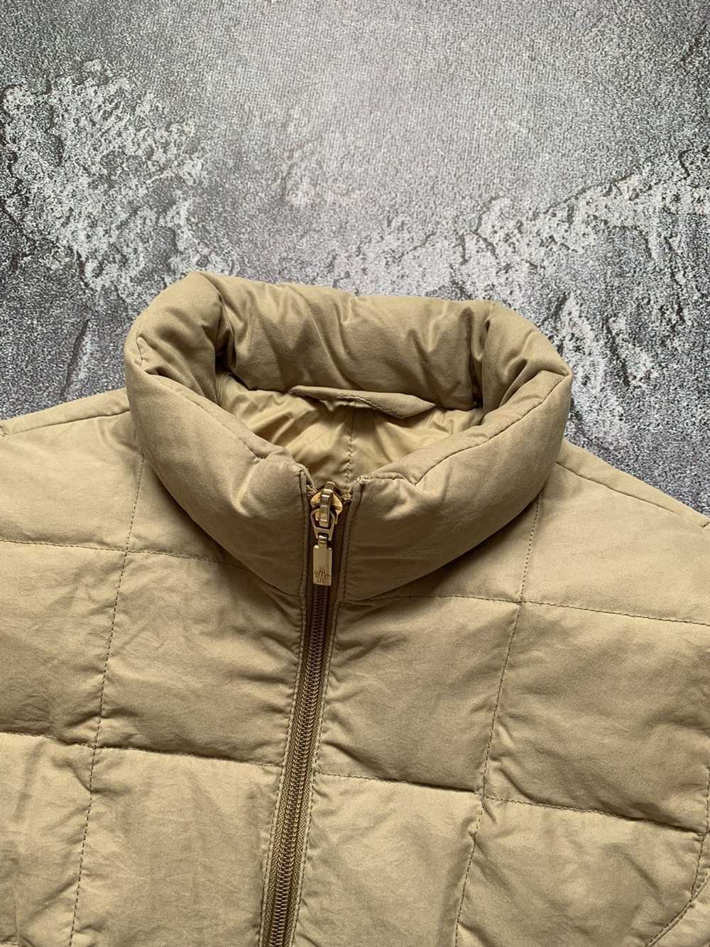 Designer × Luxury × Moncler Moncler 2 beige zip q… - image 11