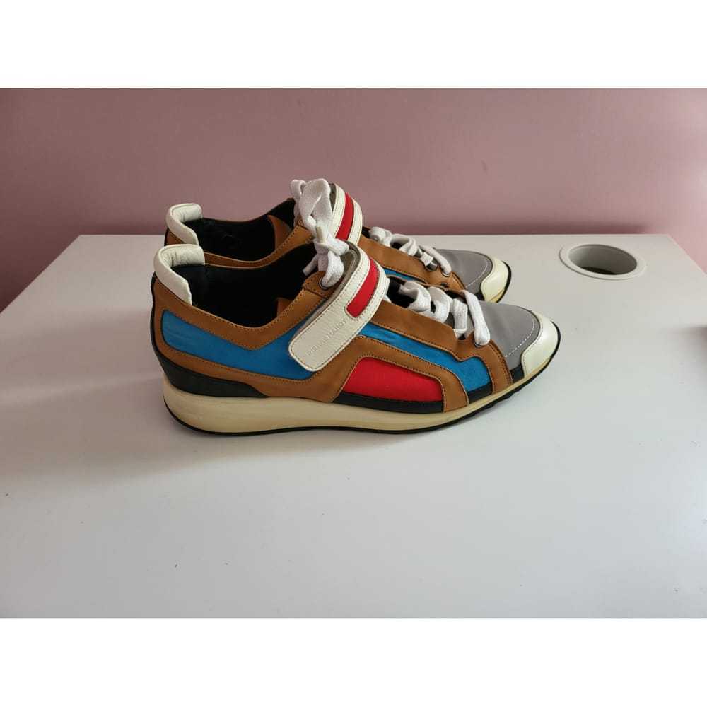 Pierre Hardy Leather low trainers - image 3