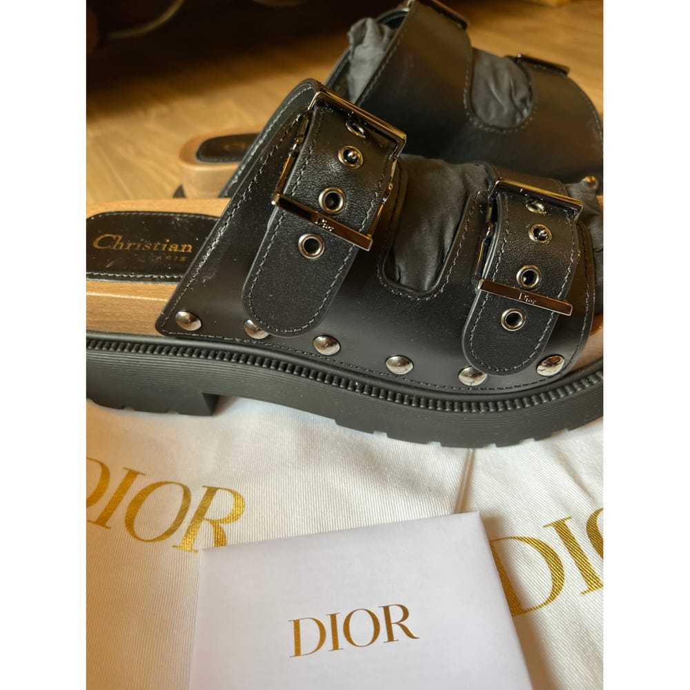 Dior Diorquake pony-style calfskin mules - image 6