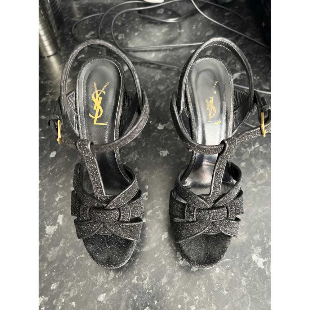 Yves Saint Laurent Glitter sandals - image 5