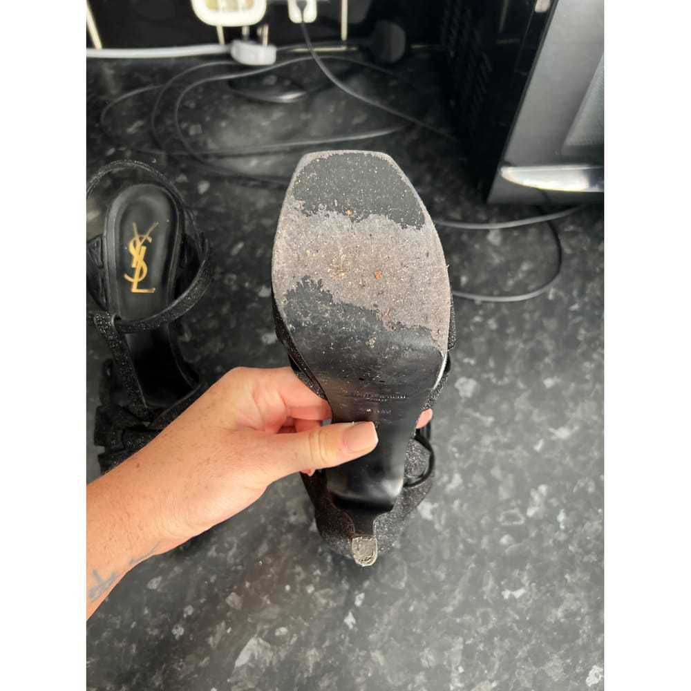 Yves Saint Laurent Glitter sandals - image 8