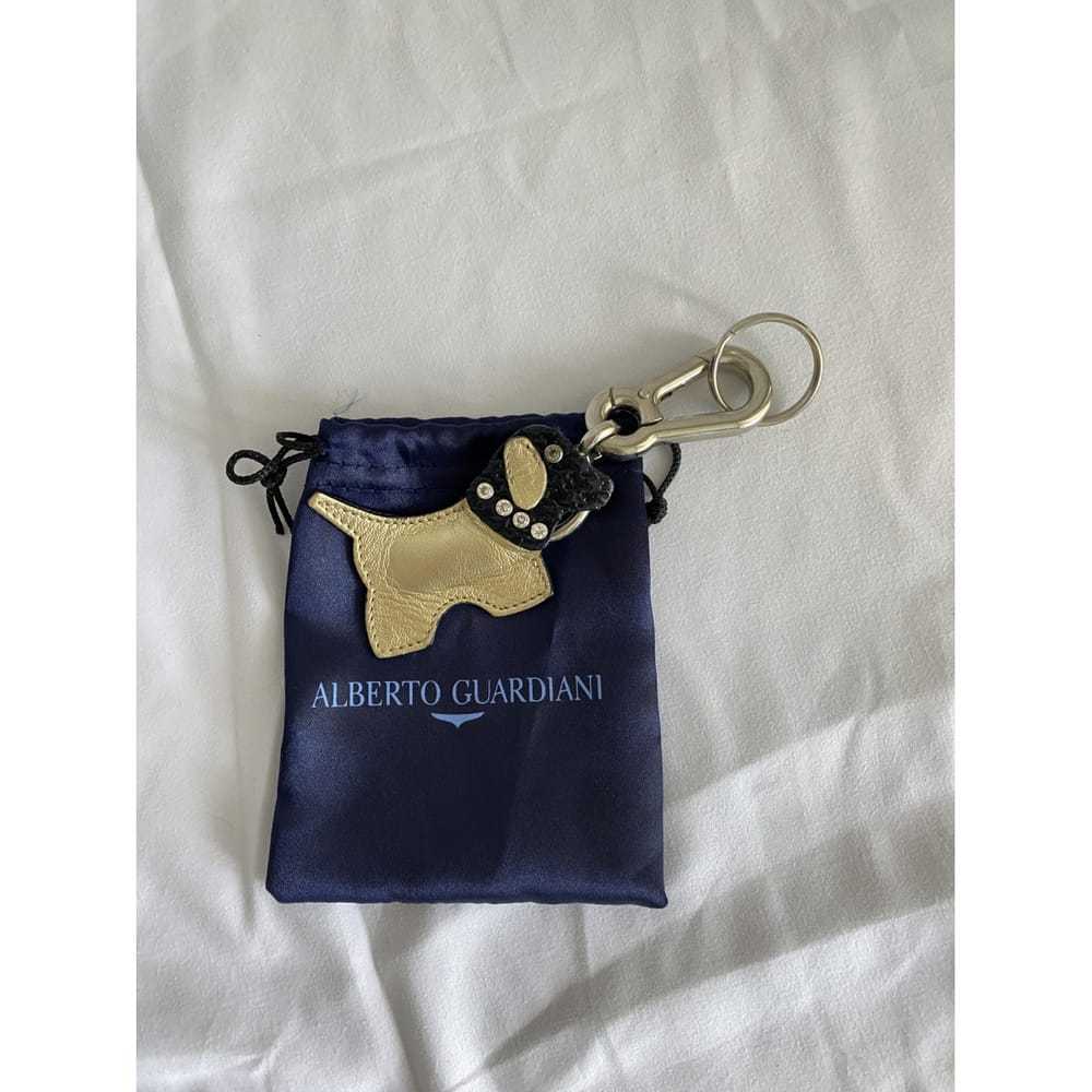 Alberto Guardiani Leather bag charm - image 2