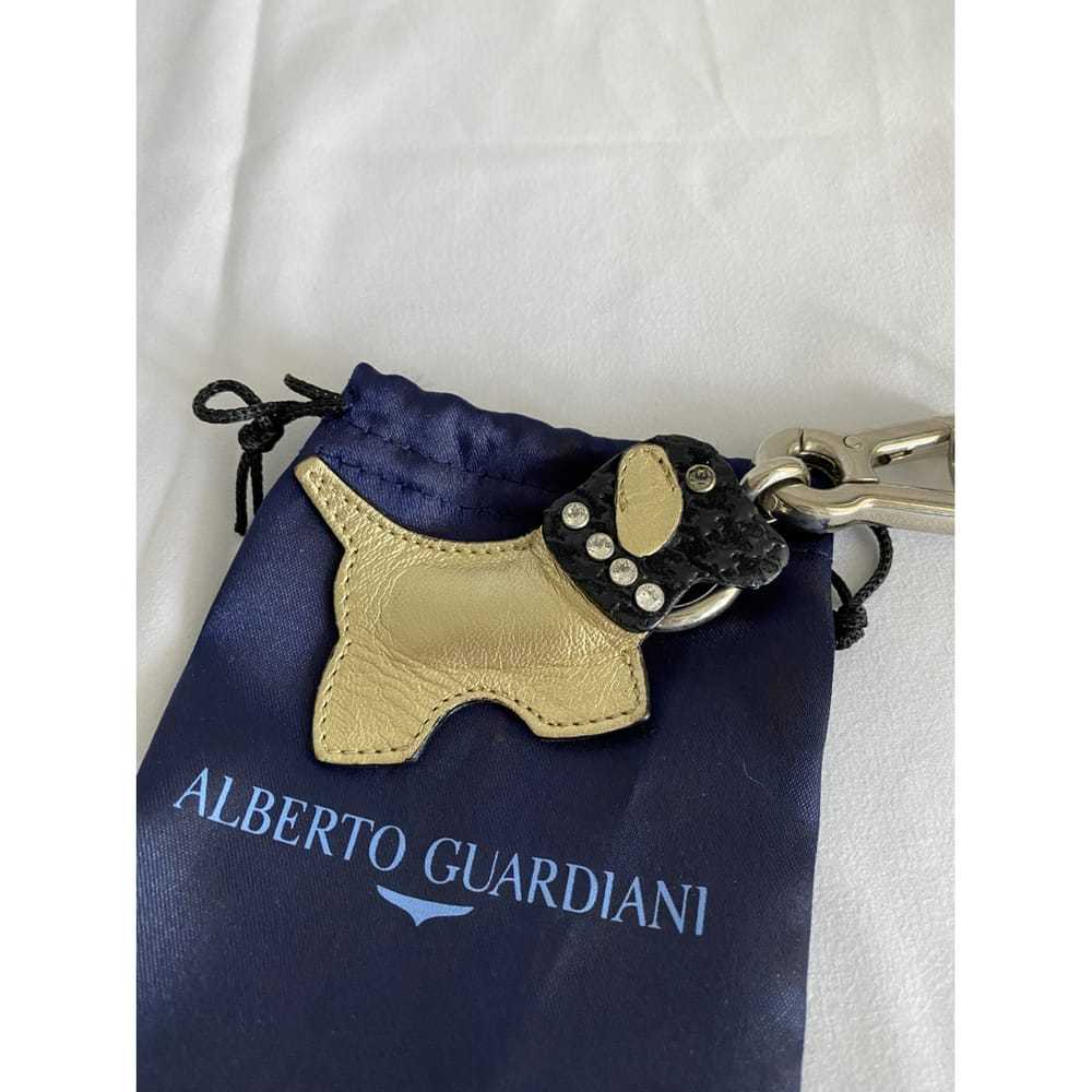 Alberto Guardiani Leather bag charm - image 3