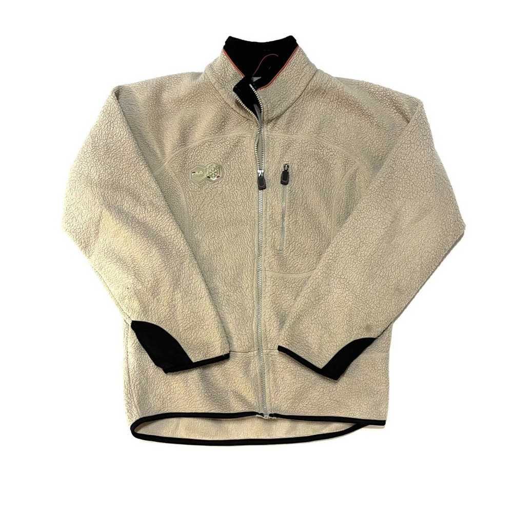 Fila Fila Sport Legacy beige fleece sweatshirt zi… - image 1