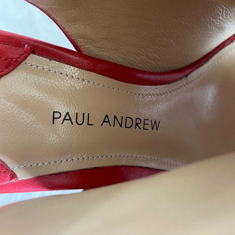 Paul Andrew Pony-style calfskin sandals - image 8