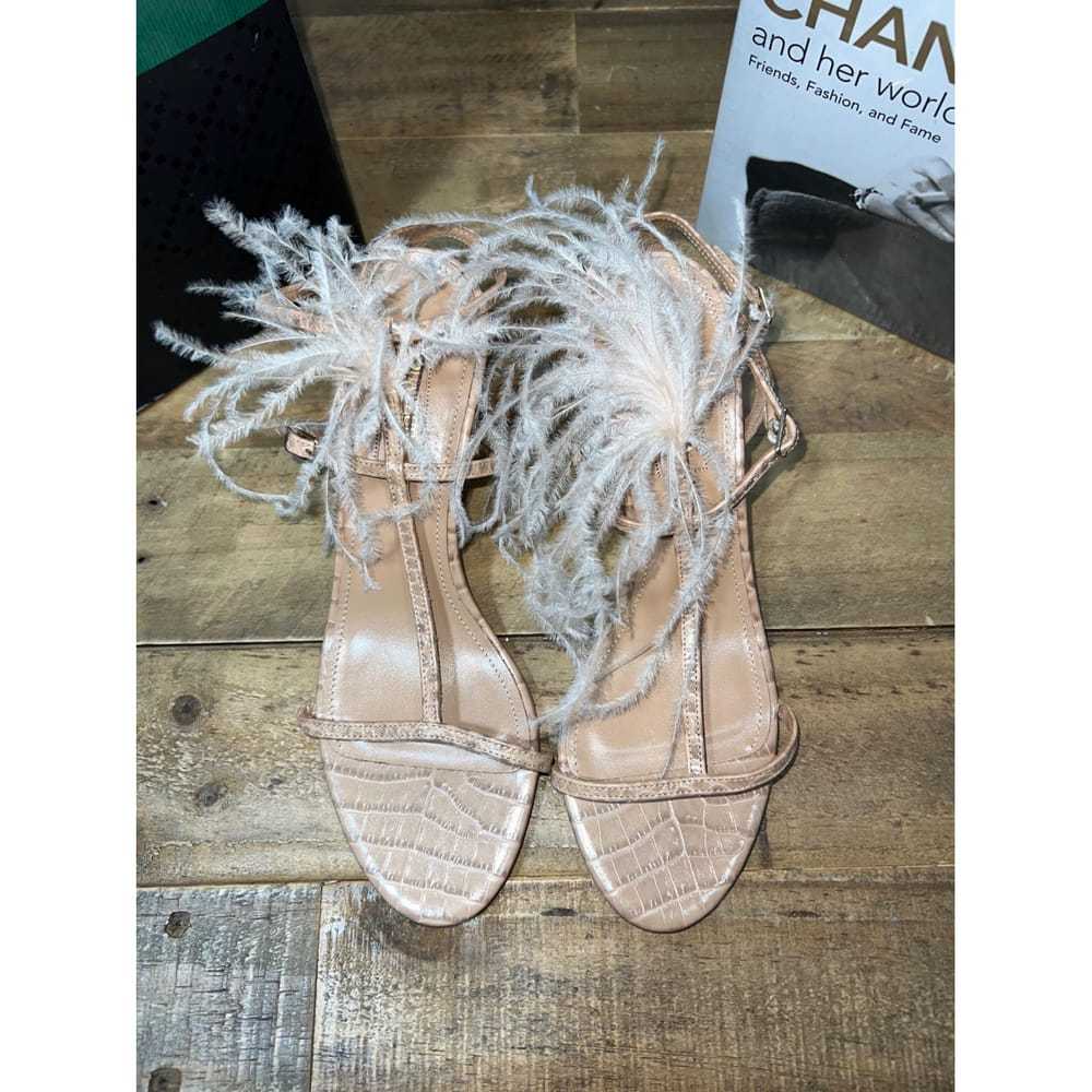 Aquazzura Ostrich sandals - image 7