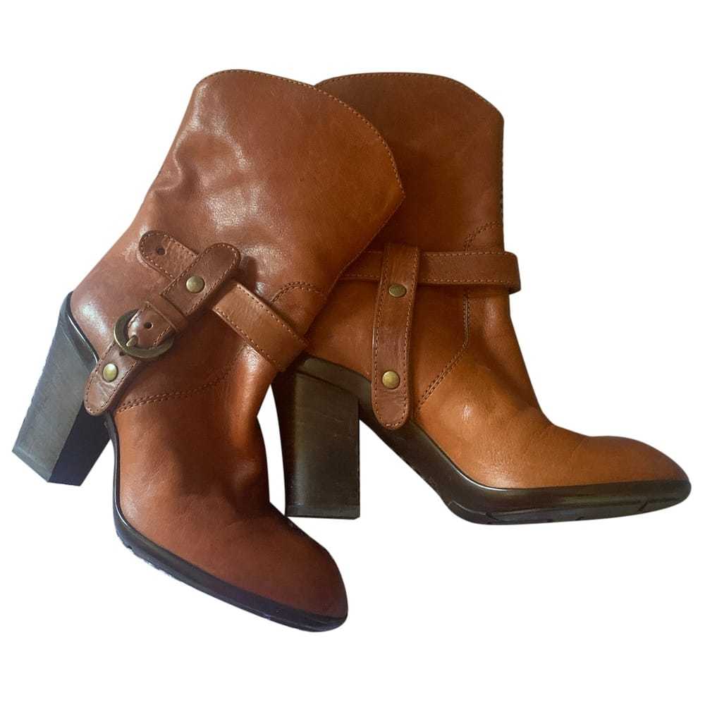 Hogan Leather ankle boots - image 1