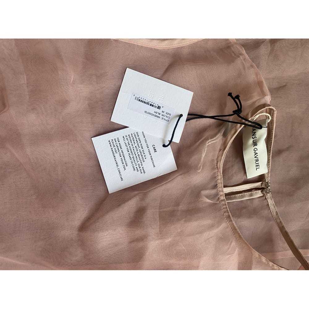 Mansur Gavriel Silk mid-length dress - image 2