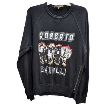 Roberto Cavalli outlets SPORT - Eagle & City Graphic Logo Sweatshirt