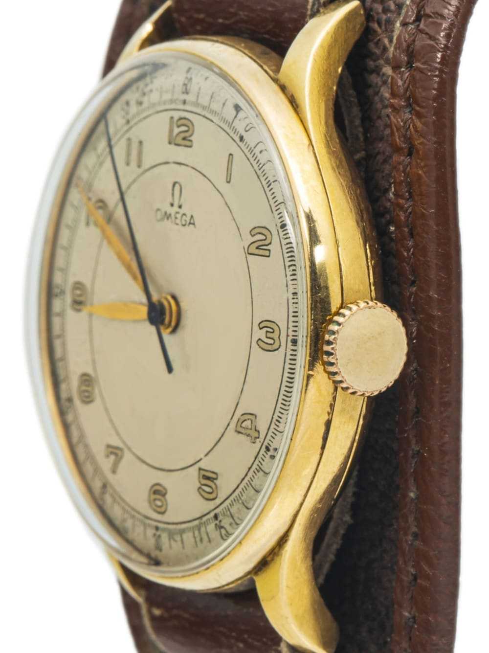 OMEGA pre-owned Railroad 35mm - Brown - image 2