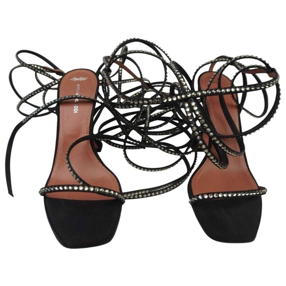 Amina Muaddi Leather sandals - image 1