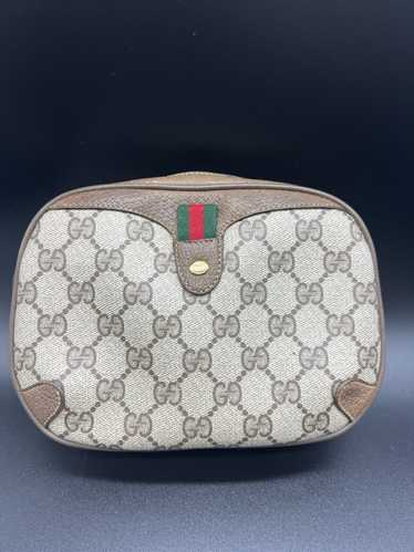 GUCCI Old Gucci Vintage Sherry Line GG Pattern Mini Shoulder Bag Cross Body  Bag