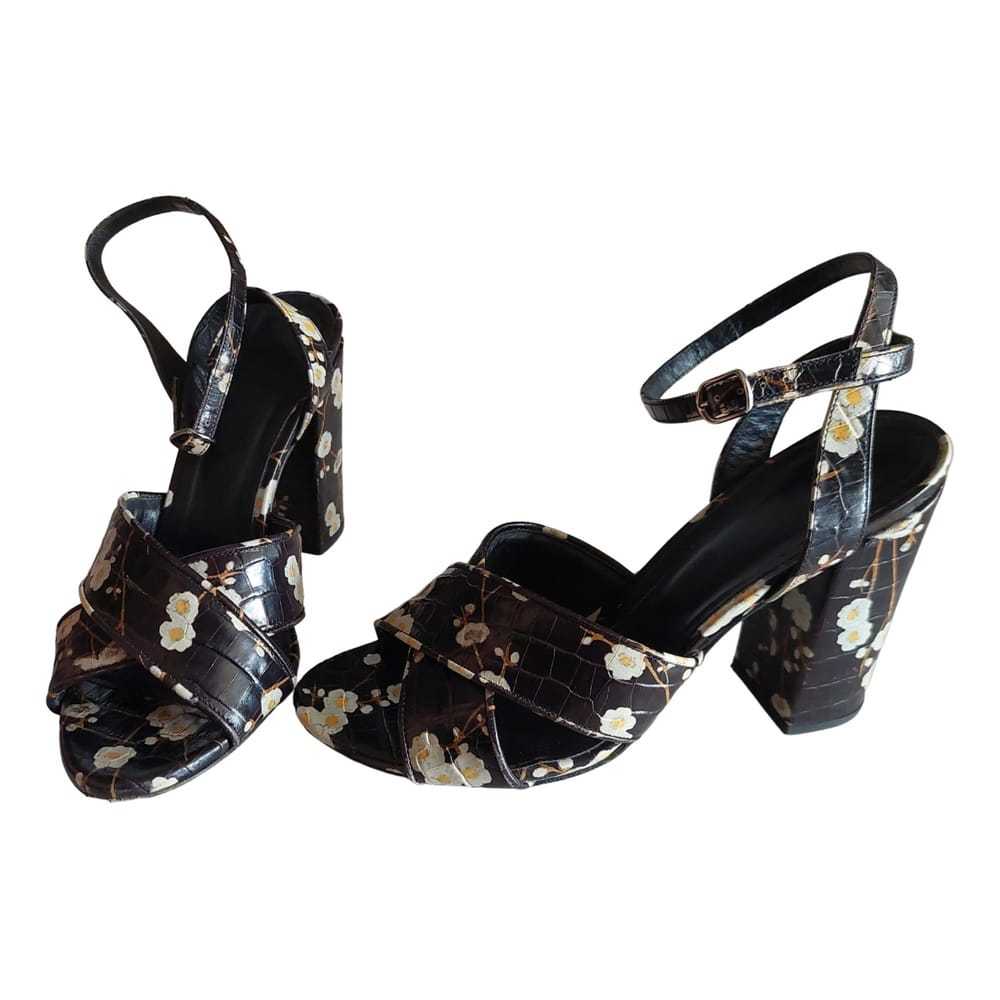 Massimo Dutti Leather sandal - image 1