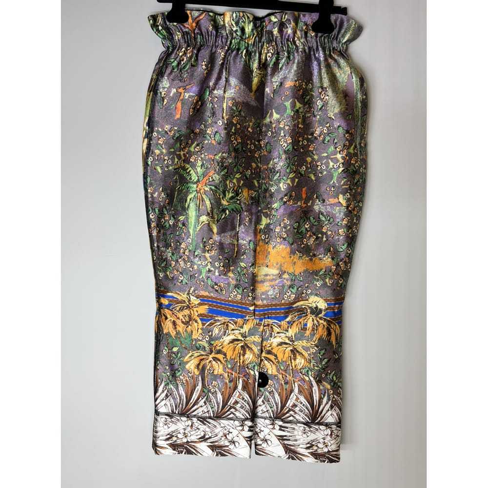 Aquilano Rimondi Silk mid-length skirt - image 2