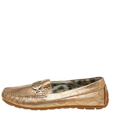 Roberto Cavalli Leather flats