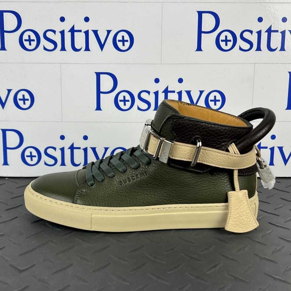 Buscemi Leather trainers - image 2