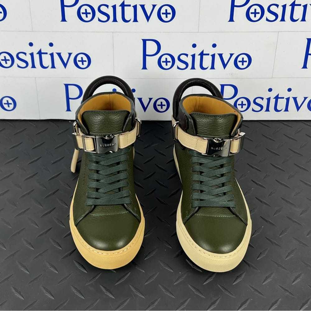 Buscemi Leather trainers - image 4