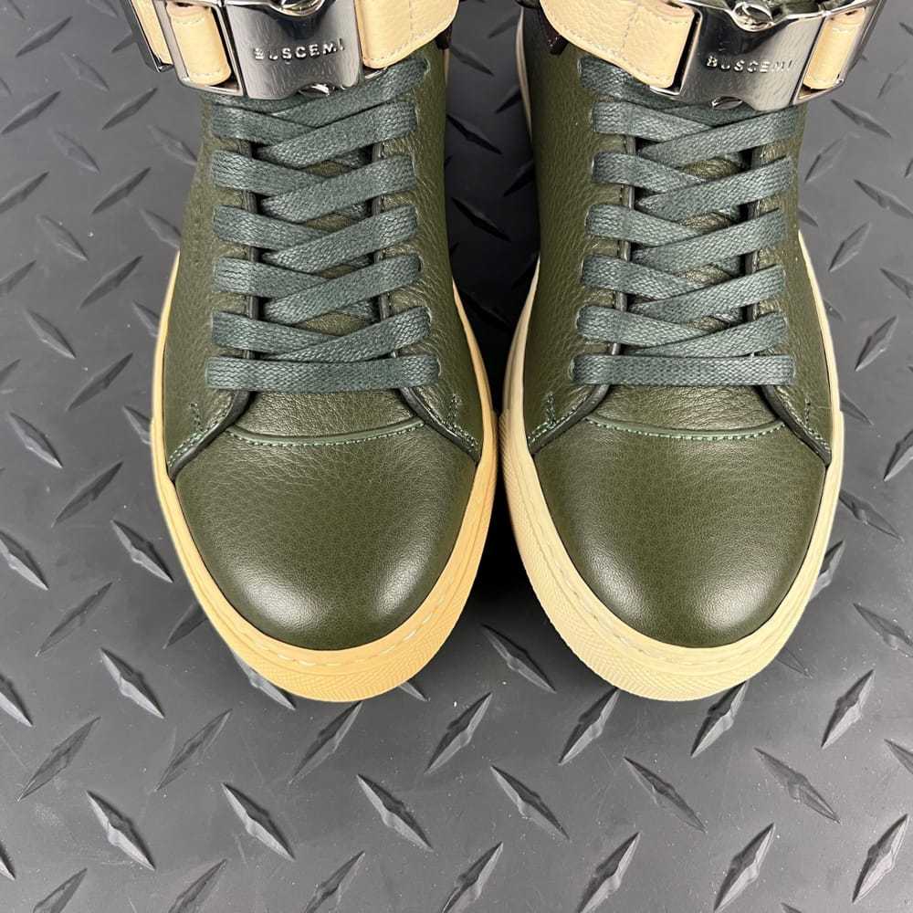 Buscemi Leather trainers - image 8